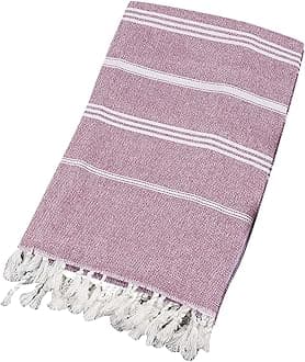 Turkish Beach Towels, 71x39 Inches Oversized Cotton Sand Free Quick Dry Beach Towel for Kids Adults,Lightweight Pool Towels Towel Racks for Bathroom,Beach Essentials for Women