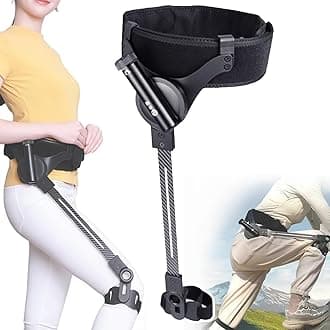 Device Bionic Exoskeleton Legs For Walking Assistance Mobility Aid, Adjustable Strength Support For Hiking And Climbing Stairs, Ideal Lower Limb Rehab Device Elderly And Disabled Adults (Right Leg, L)