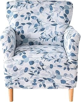 CRFATOP Stretch Mid Century Modern Armchair Slipcover 1-Piece Accent Chair Covers with Arms Soft Chair Slipcovers for Living Room Armchair Furniture Protector Office Reception Reading Sofa,A13