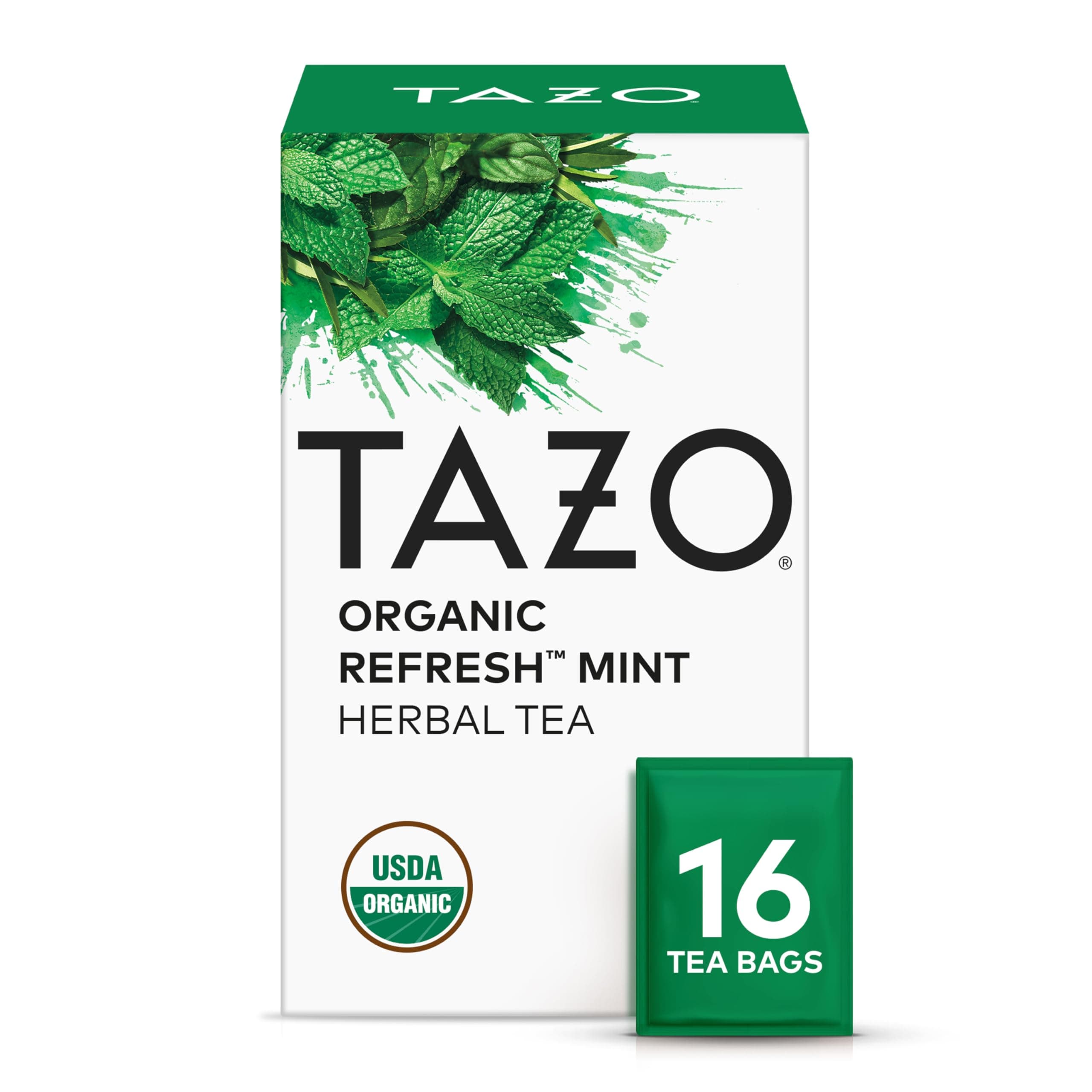 TAZO TB ORG FT Refresh Mint 16ct (1PK)