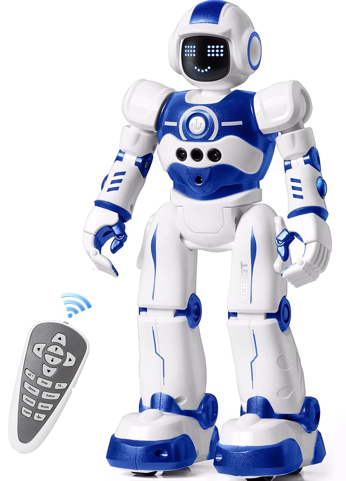 Robot Toys for Kids,Programmable Remote Control Smart Walking Dancing Robot Toy with Gesture & Sensing for Age 4 5 6 7 8 9 10 Year Old Boys for Birthday Present
