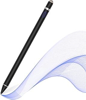 Active Stylus Pen for Touch Screens,Dual Pen Tips for iOS & Android Drawing & Writing,High Precise Digital Pencil for Apple iPhone 16/15/14/13/12/11/X/8,iPad Air/Pro/Mini,Phone/Tablet/Sam-sung/K-indle