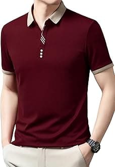 Polo T Shirt for Men || T Shirt for Man || Collar T Shirt Style Men (Packs Also Available) (Polo-55-58)