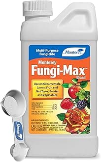 Fungi-Max Bundled with Measuring Spoon - Fungicide for Plants - Myclobutanil Fungicide for Lawns, Plants, Vegetables and More - 1 Pint