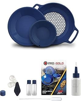 Minelab PRO-Gold Gold Panning Kit 2 Gold Pans, Classifier and More