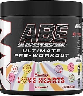 Applied Nutrition ABE Powder Pre Workout Food Supplement, Swizzels Love Hearts, 375 gm