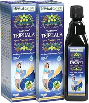 Triphala Ras | 1L | Pack of 2 Good for liver health | Helpful indigestion, gas, acidity | 100% Natural