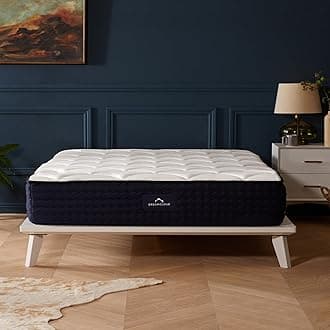 Luxury Hybrid King Mattress 28 cm - Medium-Firm Memory Foam - Reinforced Edge Pocket Springs - Quilted Top - 365 Night Trial - Forever Warranty
