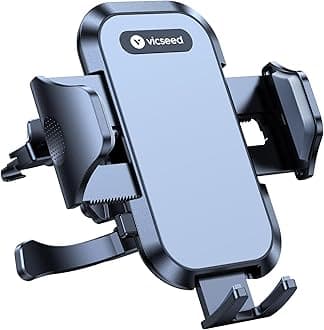 VICSEED Phone Holder for Car [Case Friendly] Ultra Stable Car Phone Holder Mount Air Vent Car Cell Phone Mount Compatible with iPhone 13 Pro Max 12 11 XS SE X XR Galaxy S20 S10 S9 Note 20+ All Phone