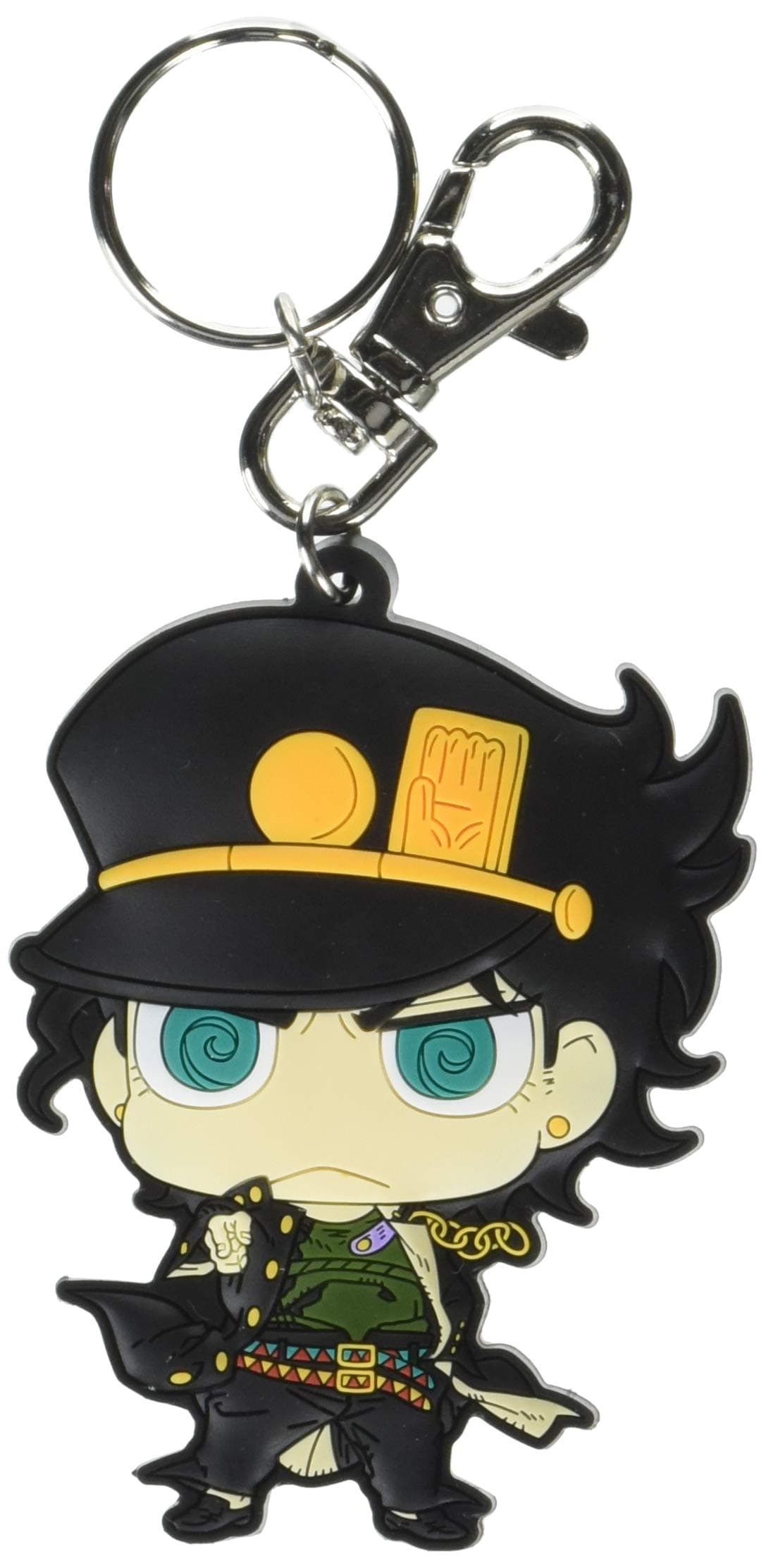 Great Eastern Jojo's Bizarre Adventure Jotaro Keychain Graphics - Multicolored
