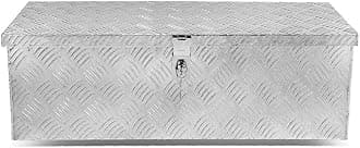 DNA MOTORING Truck Tool Box Lockable Storage Box, Truck Bed Tool Box Truck Bed Organizer Aluminum Truck Tool Boxes for Bed of Truck, 30"L x 13"W x 10"H, TBOX-T1-30-ALU