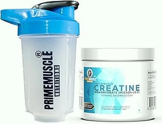 Primemuscle Nutritions Creatine Monohydrate Powder (100G+SHAKER, Unflavoured)