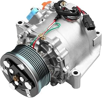 ECCPP AC Compressor with Clutch Fit for Honda Civic 1.8L 2006-2011 AC Compressor Rapid Cooling