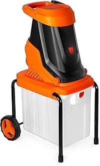WEN 41130 Electric Wood Chipper and Shredder, 15-Amp, Black