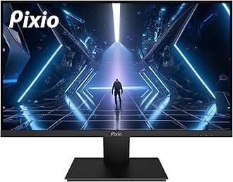 Pixio PX259 Prime S 24.5 inch (24 inch / 25 inch Equivalent) 360Hz (144Hz Supported) Refresh Rate FHD 1080p Resolution Fast Nano IPS Panel 1ms GTG Response Time Gaming Monitor with Adaptive Sync