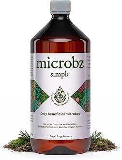 Simple Liquid Probiotics for Gut Health – Award-Winning Probiotic Supplement Brand with 15 Strains, Dairy & Gluten Free, Vegan Probiotic Drink for Kids & Adults – 66 Servings