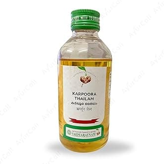 Karpooradi/Karpoora Thailam by Vaidyaratnam Oushadhasala 200ml