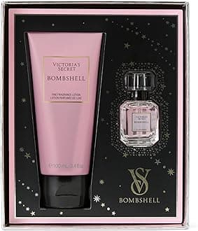 Victoria's Secret Bombshell Mini Fragrance Duo Gift Set, Eau de Parfum & Travel Lotion