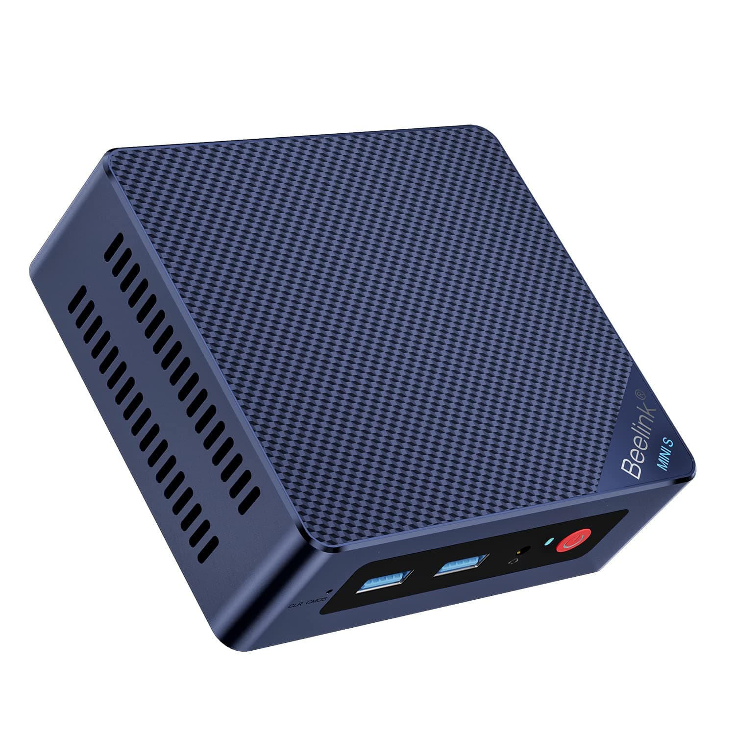 Beelink Mini S12 Mini PC,12 Generation Intel N95 (Up to 3.4GHz) 4C/4T,8GB DDR4 256GB SATA3 SSD,Micro PC 4K,Dual Display, WiFi5, BT4.2, 2.5G LAN, Low Power Mini Computer