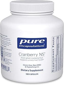 Pure Encapsulations Cranberry NS | Hypoallergenic Supplement to Support Urinary Tract Health |180 Capsules