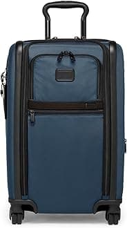 Alpha Dual Access Expandable Carry-On Luggage - Zipper Expansion - Nylon Lightweight Suitcase -TSA Lock Tracer