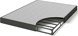 Zinus 5 Inch Queen WonderBox(TM) Smart Box Spring, Quick Assembly Mattress Foundation, Durable Metal Frame, Grey