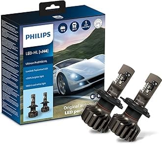 Philips Ultinon Pro9100 LED car headlight bulb (H4), +350%, 5.800K, set of 2