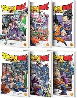 Dragon Ball Super Manga, Vol. 10 -15 Collection 6 book set by Akira Toriyama,Toyotarou