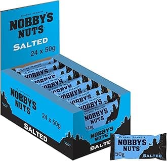 Nobby's Nuts Classic Salted Peanuts, 50g (Case of 24)