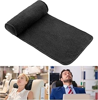 Weysat Neck Head Pillow for Recliner Chair Non Slip Fleece Adjustable Neck Ro...