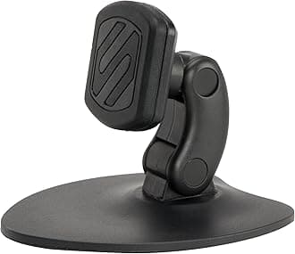 MAGMS2 MagicMount Universal Magnetic Mini Mat Mount Phone Holder for Mobile Devices, Smartphone GPS Device, Car Dash, Home Office, Black