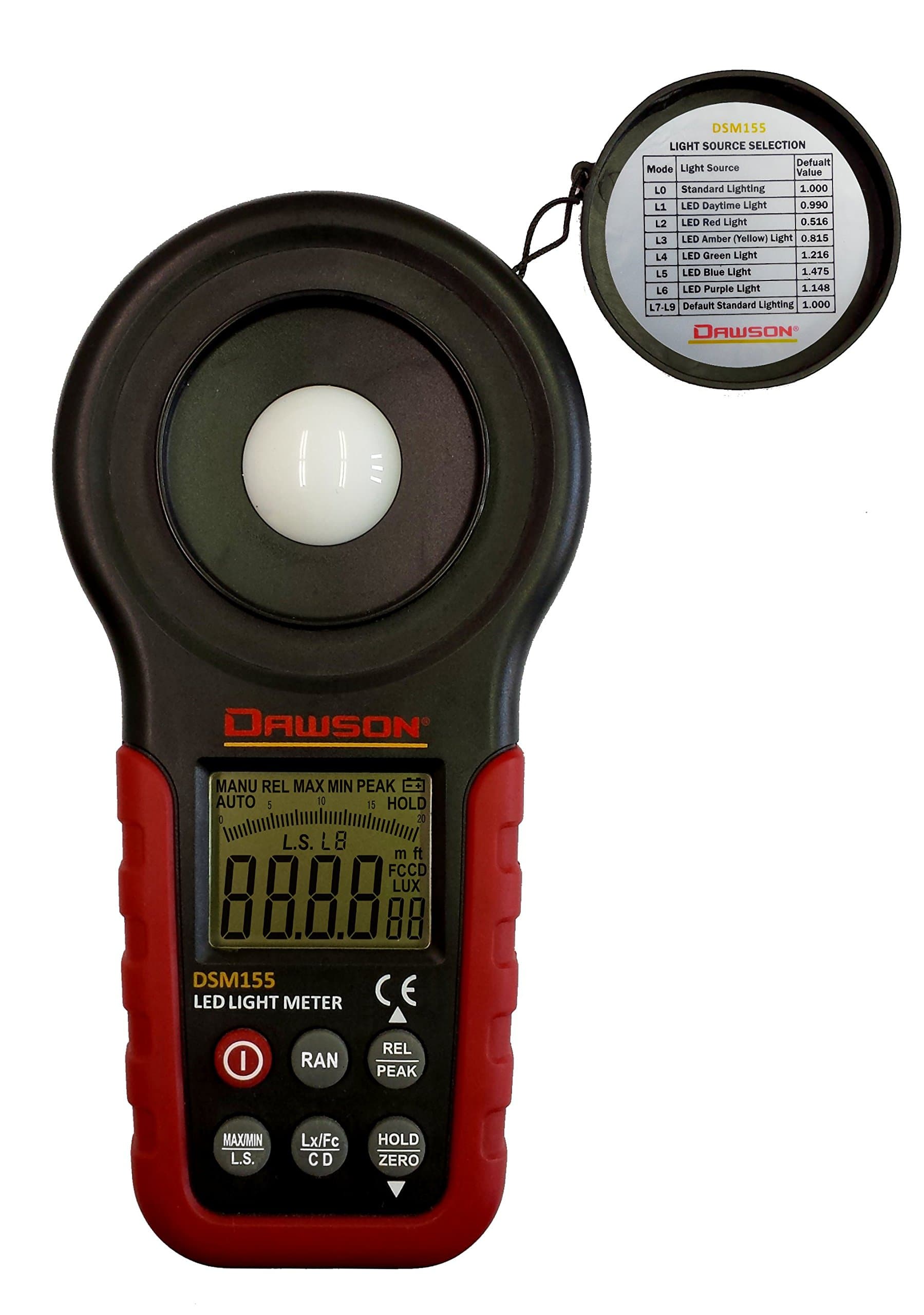 Dawson DSM155 Digital LED Light Meter