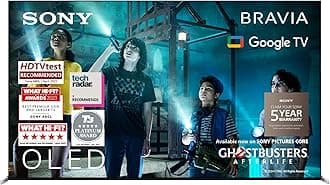 Sony BRAVIA XR, XR-83A84L, 83 Inch, OLED, Smart TV, 4K HDR, Google TV, ECO PACK, BRAVIA CORE, Perfect for PlayStation5, Metal Flush Surface Design, 5 Year Warranty