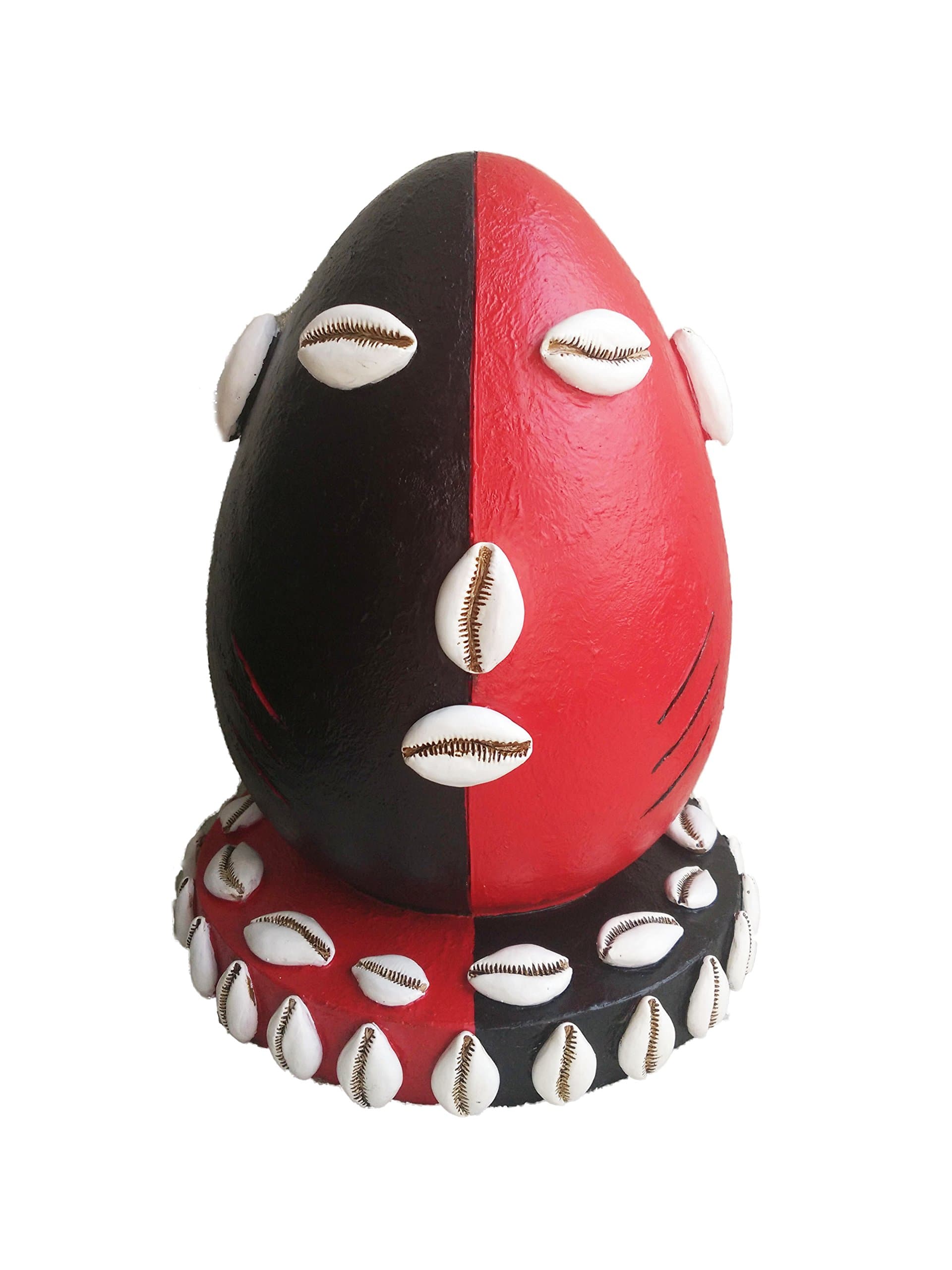 Elegua Head Elegua Face Statue (8 Inches)