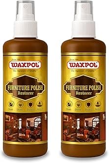 Waxpol Furniture Polish Restorer 400ml(200 ml Set of 2) Wood Polish Shine Spray for Furniture, Cabinets, and Wardrobes, Restores & Maintains Wood Shine
