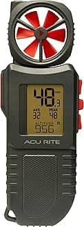 AcuRite 00256M Portable Anemometer with Inspection Light