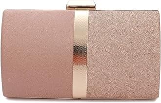 Sparkling Sequin Color-Block Clutch Purse Glamorous Evening Bag for Women Luxury Wedding Prom Party Handbag