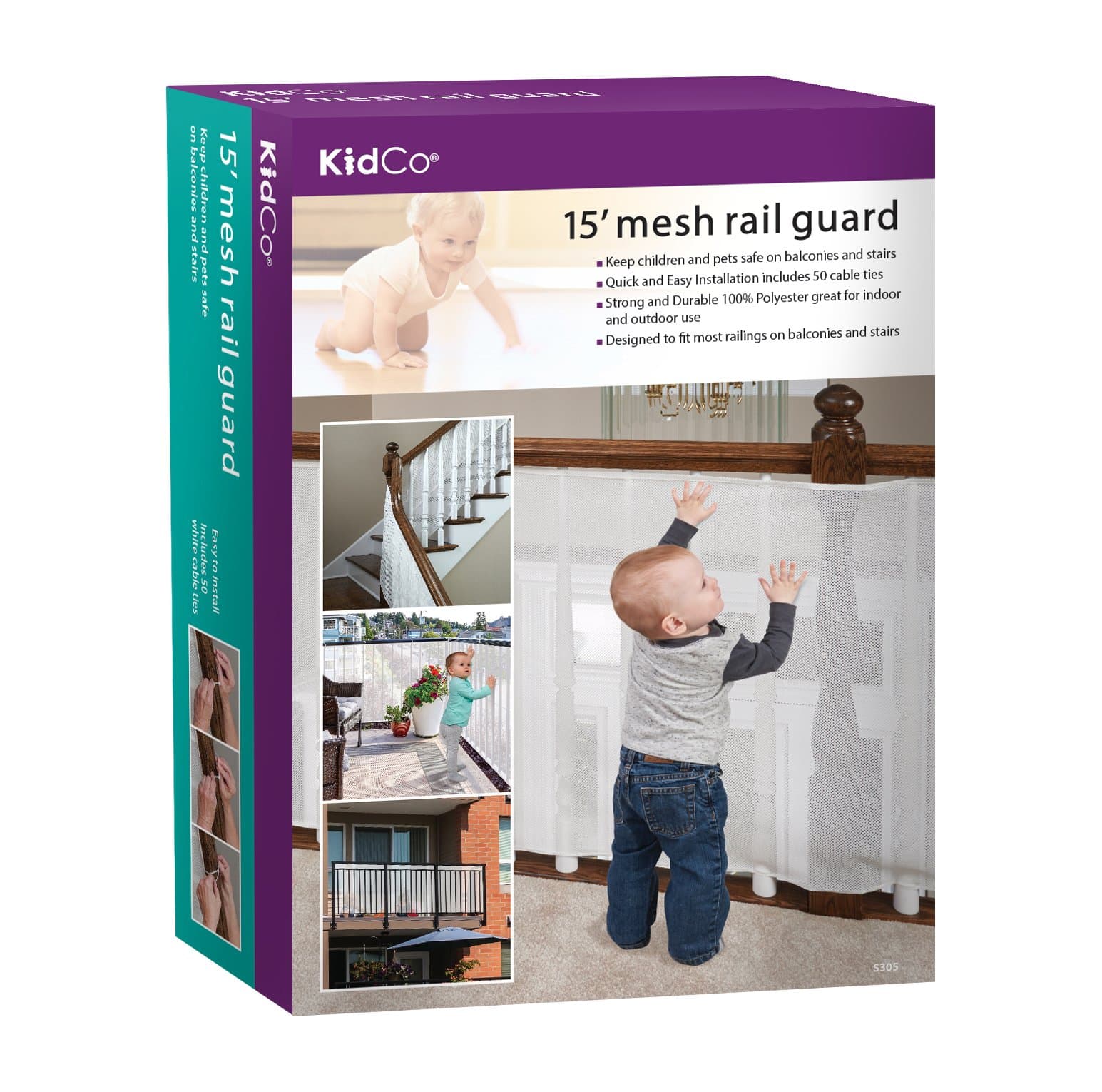 KidCo S305 Mesh Rail Guard 15'