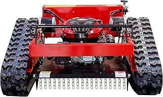 Smart Lawn Mower with Remote Control - Gas Powered and Crawler, 7.5/HP, 30° Slope Capacity, Ideal for Farms, Home Gardens, Orchards and Lawn Care