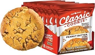 Soft Baked Cookie, Peanut Butter 3oz, 32 Count Pack