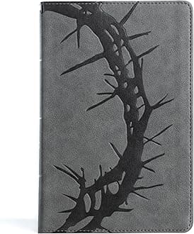 CSB Large Print Personal Size Reference Bible, Charcoal Leathertouch: Csb Personal Size Reference Bible, Charcoal Leathertouch: Christian Standard Bible Charcoal Leathertouch, Personal Size Reference