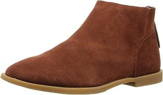 Women's Karate Chop Suede Chukka Boot, Rust, 8 M US