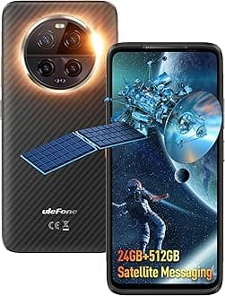 Ulefone Armor 23 Ultra 5G Rugged Phone, Satellite Messaging, 24GB+512GB MTK Dimensity 8020, 50MP+64MP+50MP+8MP, 120W Charging, QI 50W Wireless Charging, 6.78" FHD+ Corning Gorilla Screen, Android 13