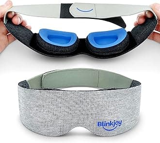 MOISTURIZING SLEEP MASK - Works best for back sleepers, protects from dust and drafts, comfortable and lightweight, zero pressure, preserves droplets and ointment