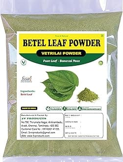 3V PRODUCTS Betel Leaf Powder 100g | Paan Leaf | Vetrilai | Banarasi Paan