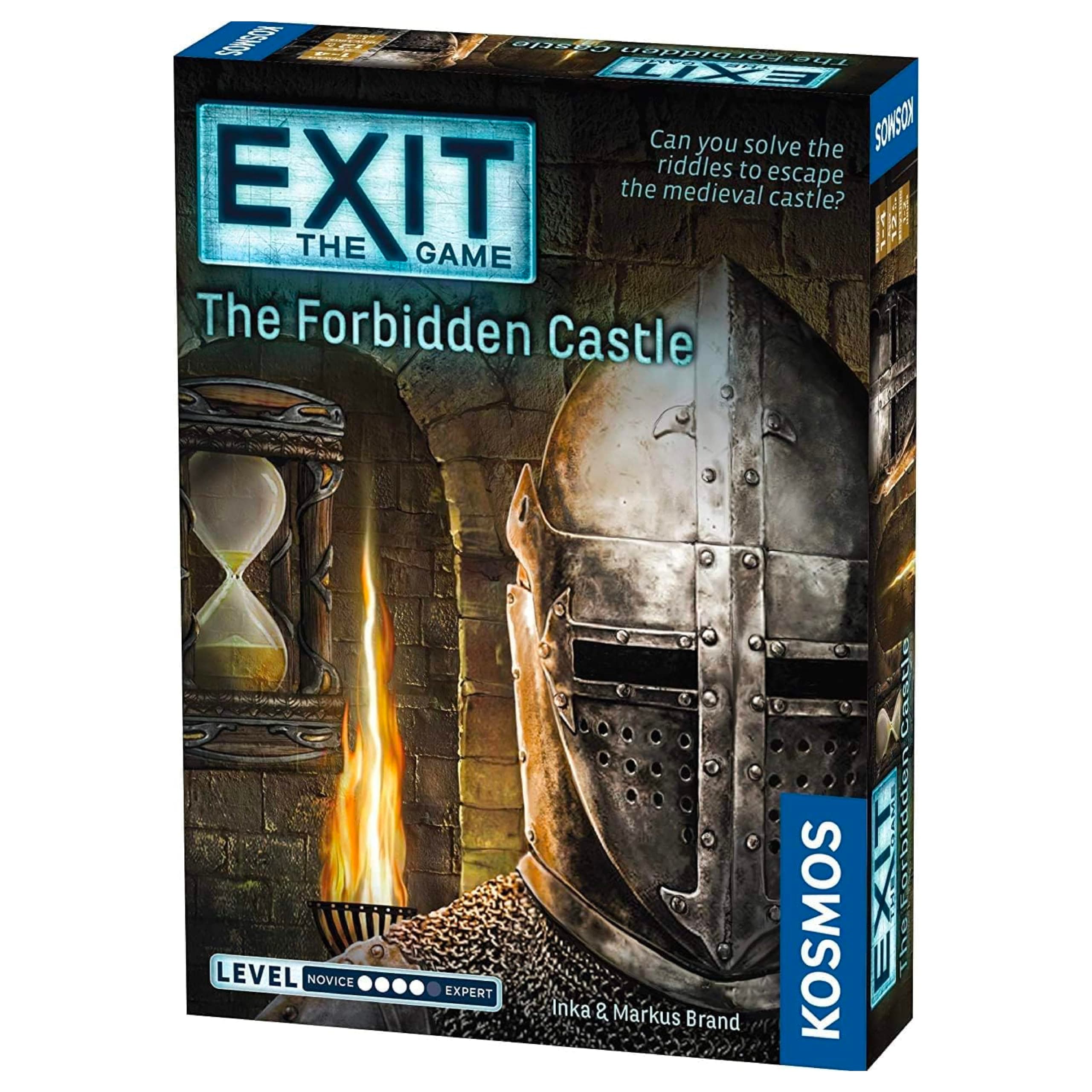 Thames & Kosmos | 692872 | Exit: The Forbidden Castle | Level: Advanced | Unique Escape Room Game | 1-4 Players | Ages 10+