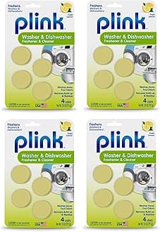 Washer and Dishwasher Freshener Cleaner 4-Pack, 16 Tablets Total, Count