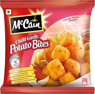 Mccain Chilli Garlic Potato Bites, 420 g Regular Pack