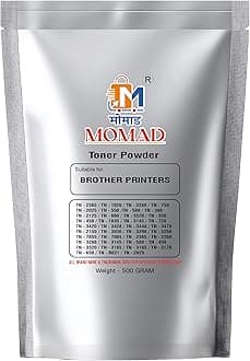MOMAD Ultra Dark Toner Powder Compatible with Brother Printers & Toner Cartridge (500 gram)