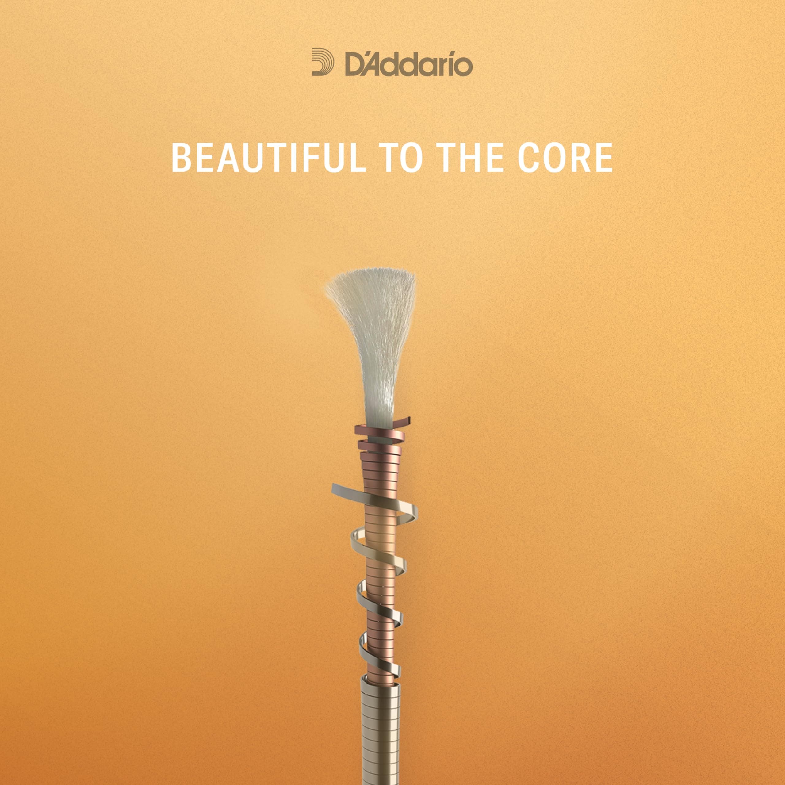 D'Addario Ascente Violin Strings - Violin Strings with Ball Ends, Synthetic Core - A314 4/4M - G String - 4/4 Scale - Medium Tension